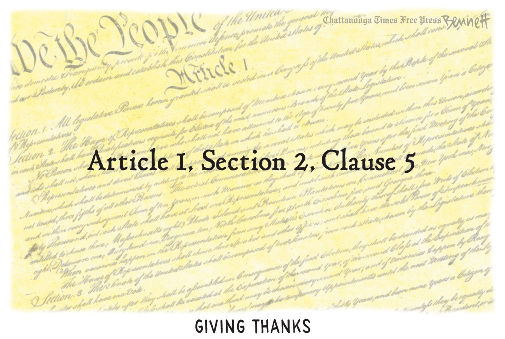 Clay Bennett cartoon